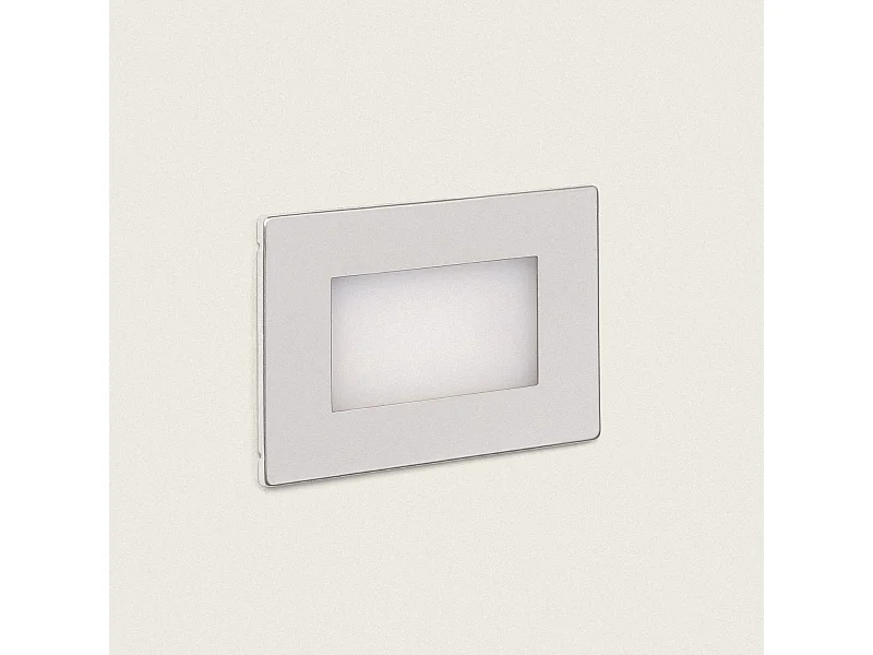 Balise Extérieure LED 3W Encastrable au Mur Adal Noir