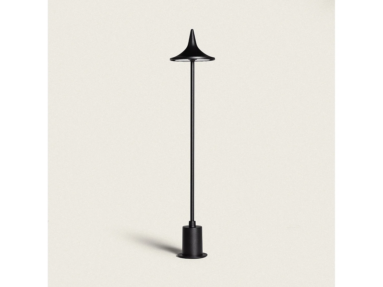 Faretto per Esterni LED 6W 60 cm con Picchetto Rowel Nero