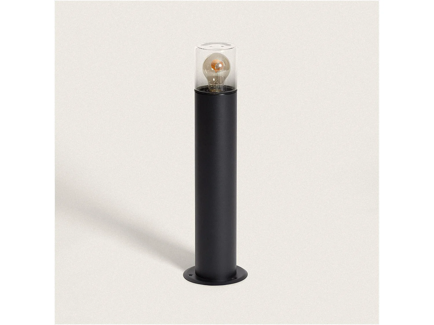 Lampioncino per Esterni 50cm Acciaio Inox Emley Nero