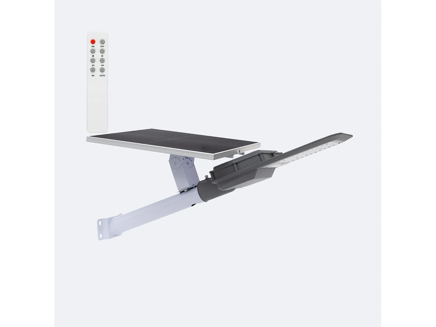 Lampione LED Solare 3500 lm 140 lm/W Naxus 3000K Bianco Caldo