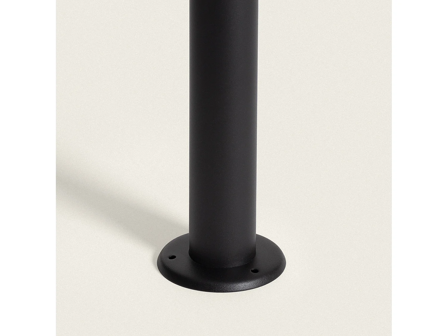 Balise Extérieur en Saillie sur Pied 50cm Aluminium Mukom Noir