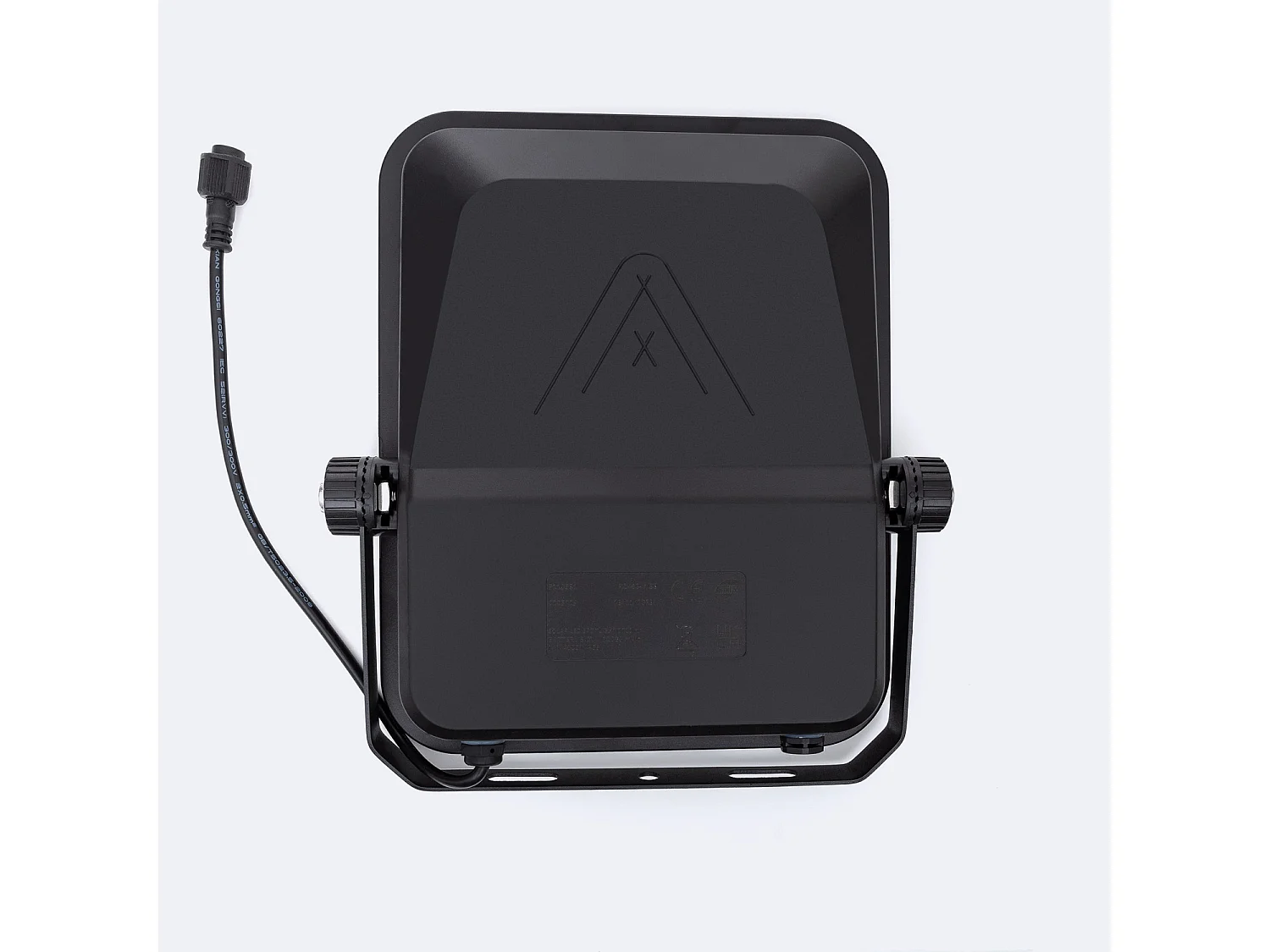 Projecteur Solaire Extérieur LED Nurda 20W 2100 lm IP65 avec Télécommande 4000K Blanc neutre