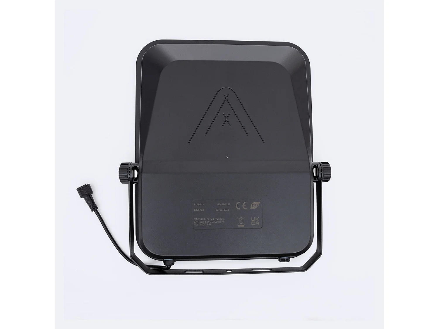 Foco Proyector LED Solar 3850 lm IP65 con Control Remoto Nurda 4000K Blanco Neutro