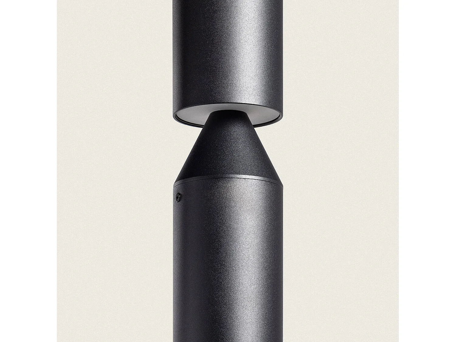 Baliza de Pie Exterior LED 6W 90cm Aluminio Cashel Negro