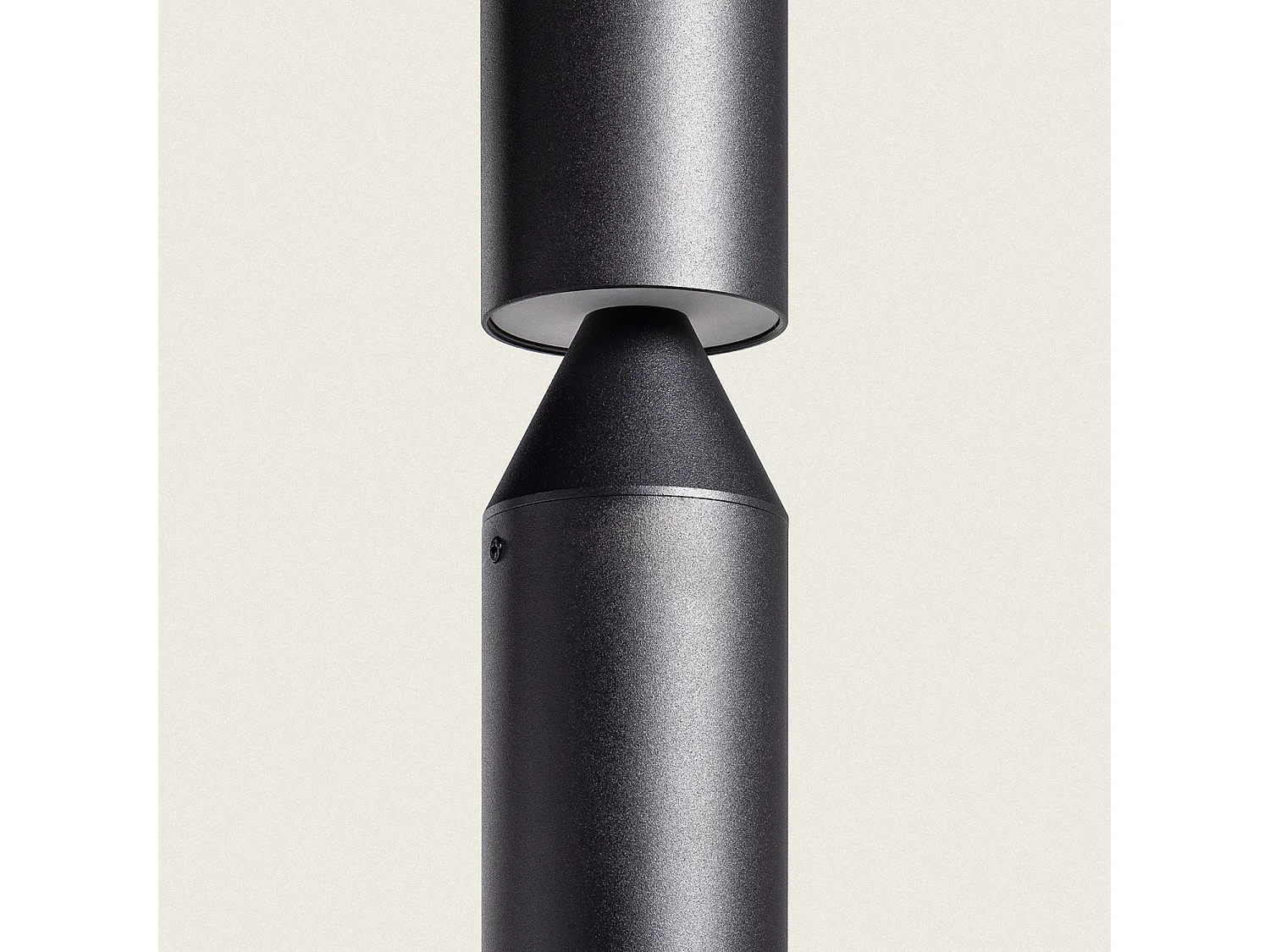 Baliza de Pie Exterior LED 6W 90cm Aluminio Cashel Negro