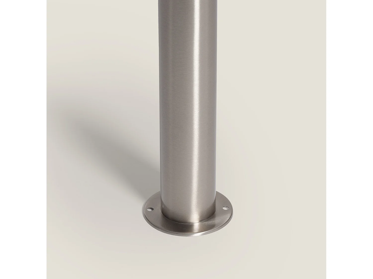 Balise Extérieure en Saillie sur Pied 50cm Acier Inoxydable Martin Gris