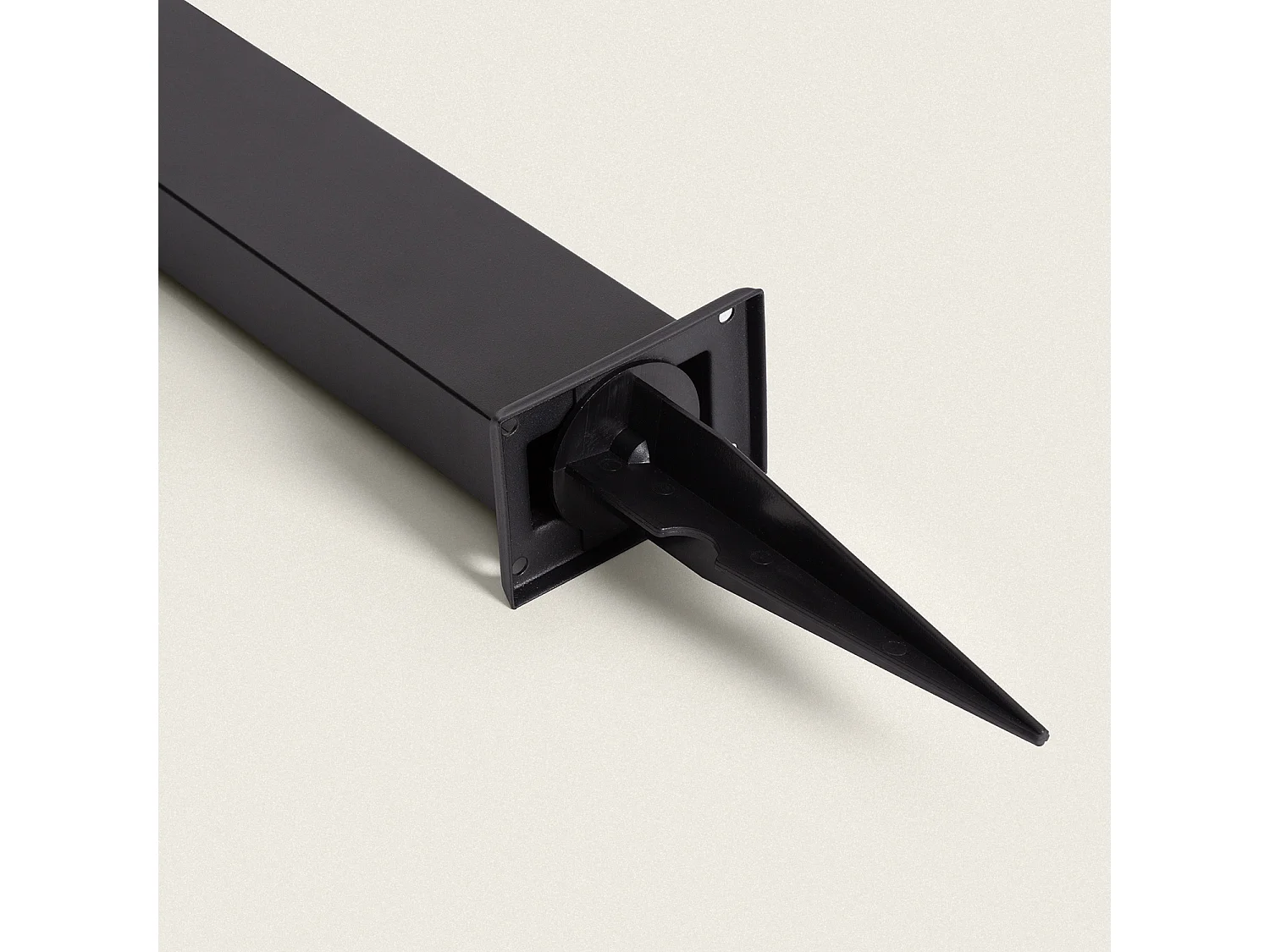 Lampioncino per Esterni Solare LED 50 cm Alluminio Aris Nero