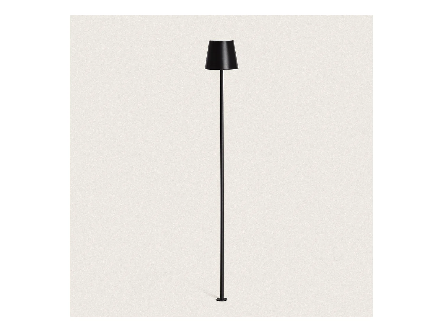 Balise LED 3W Extérieure Batterie USB Rechargeable Aluminium sur Piquet 80cm Anisa Noir