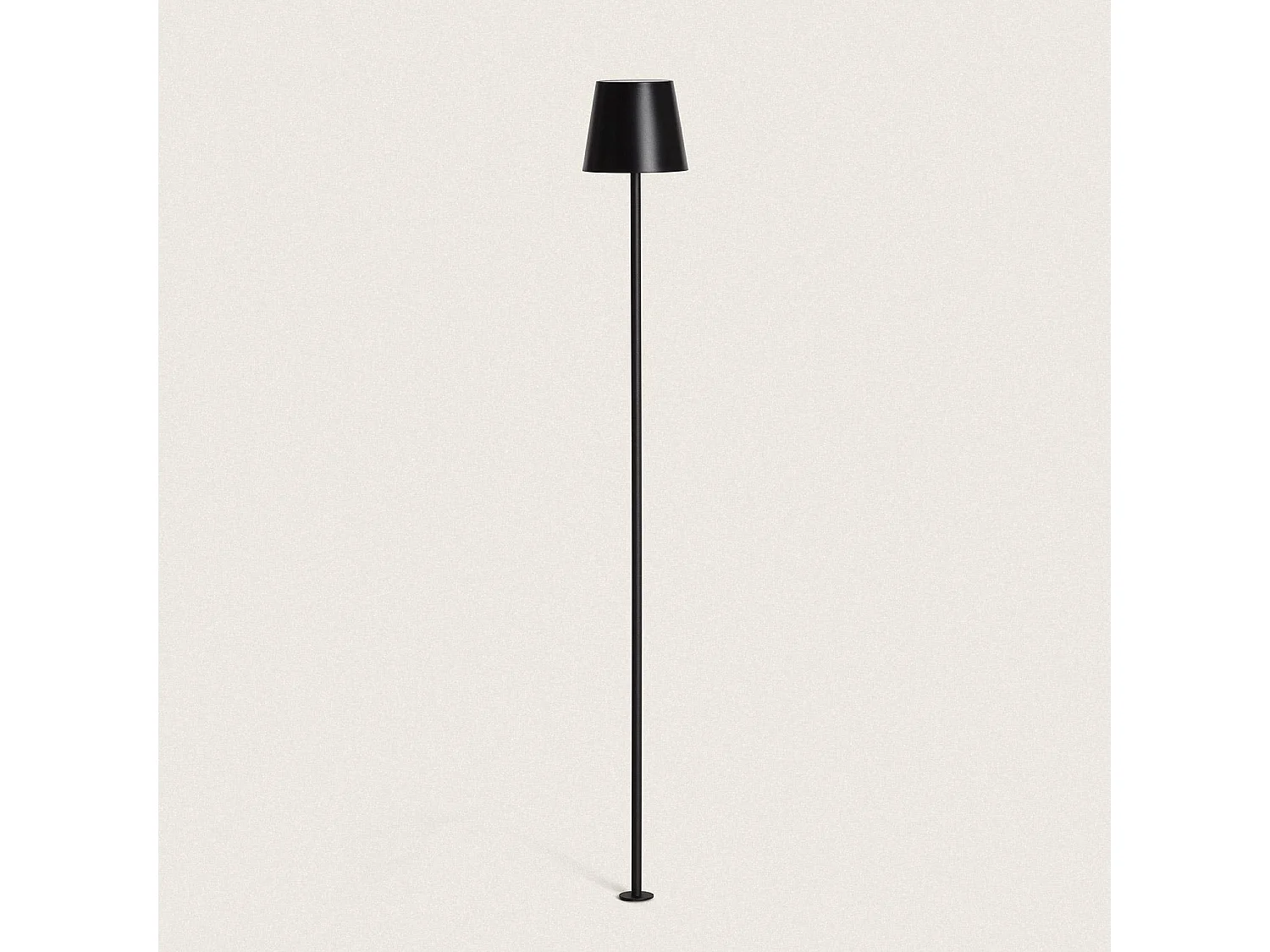 Faretto LED 3W Alluminio con Picchetto 80cm Anisa Nero