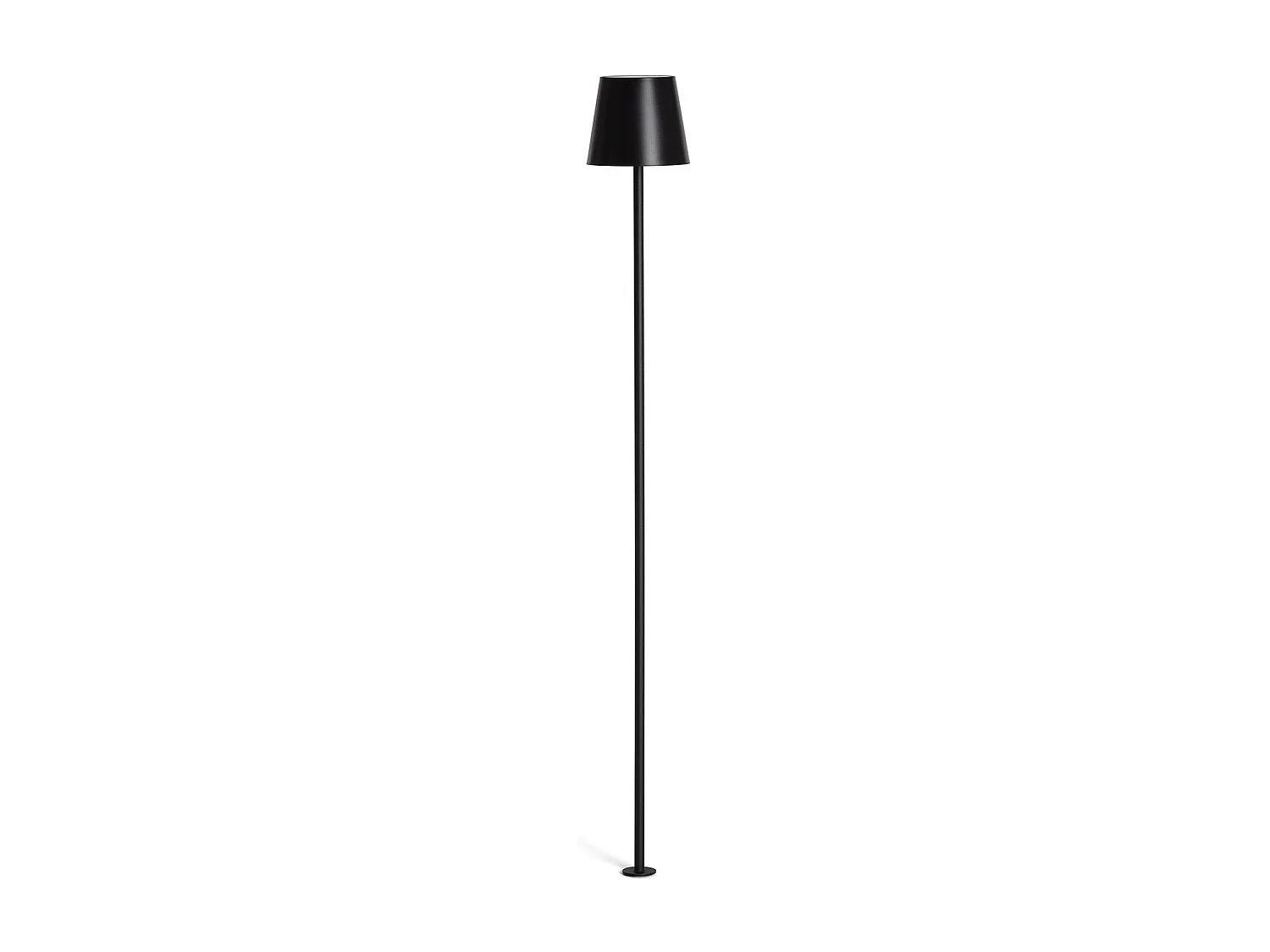 Balise LED 3W Extérieure Batterie USB Rechargeable Aluminium sur Piquet 80cm Anisa Noir