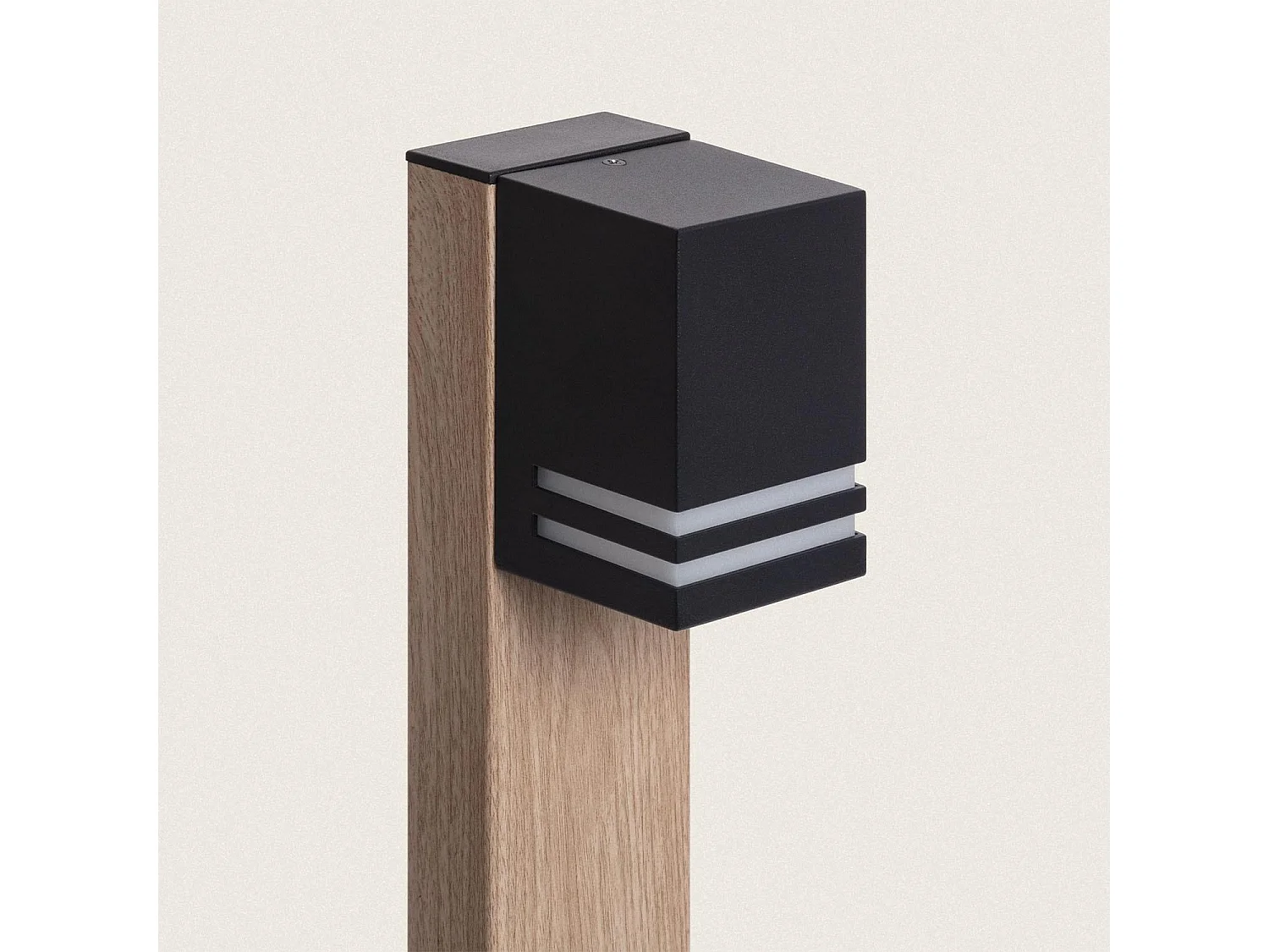 Balise sur Pied Extérieure M Aluminium Minol  Brun clair