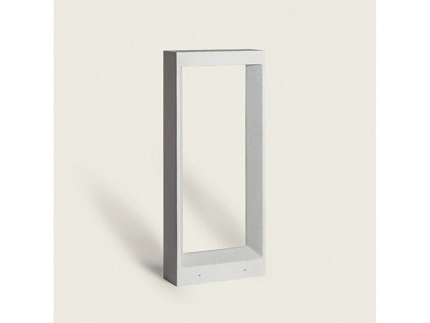 Lampioncino per Esterni LED Regolabile 8W Cemento Arvene 65 cm Grigio Pietra