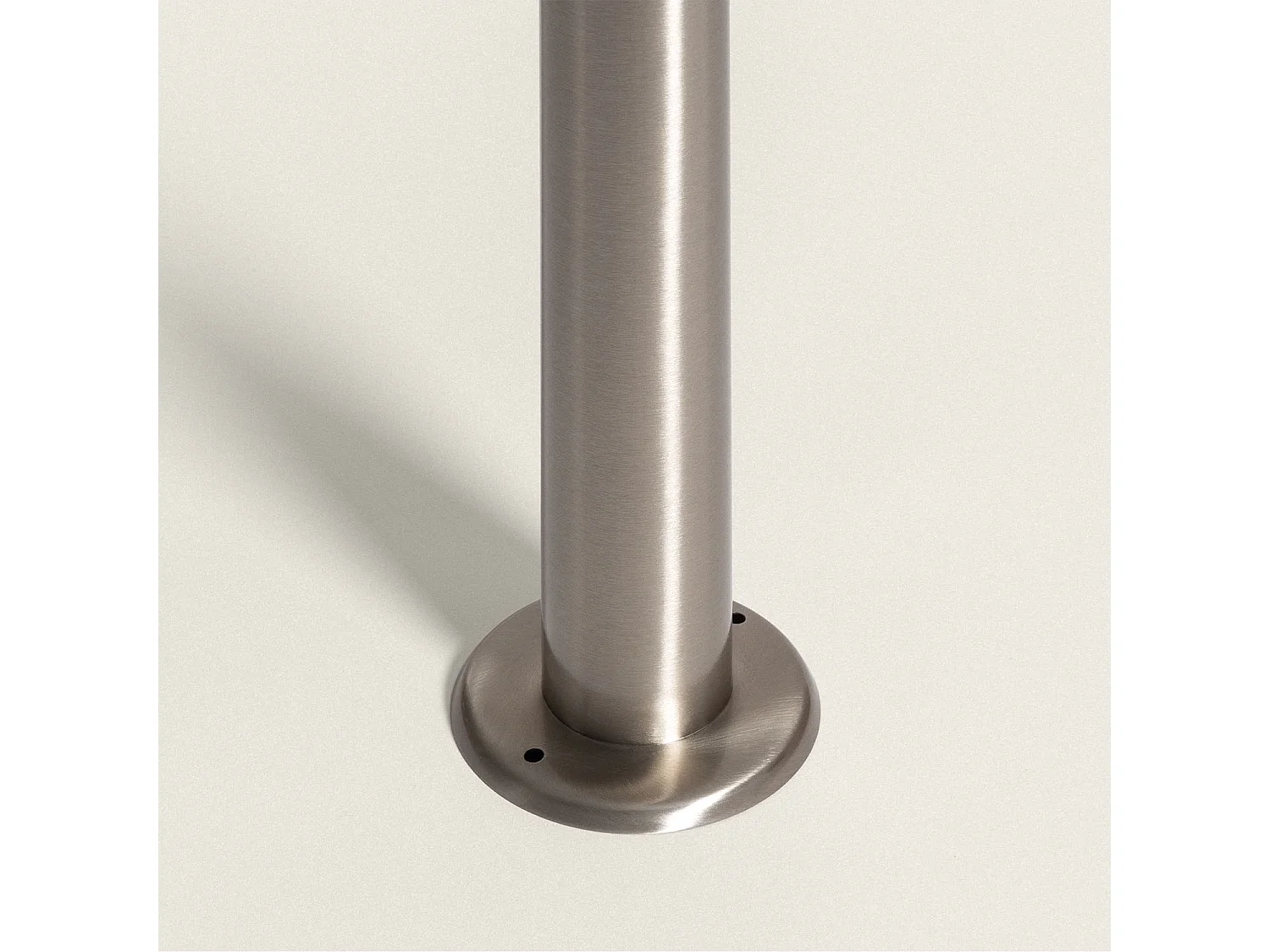 Balise Extérieure sur Pied Solaire LED 5W 50cm Aluminium avec Détecteur de Mouvement Barton Argent