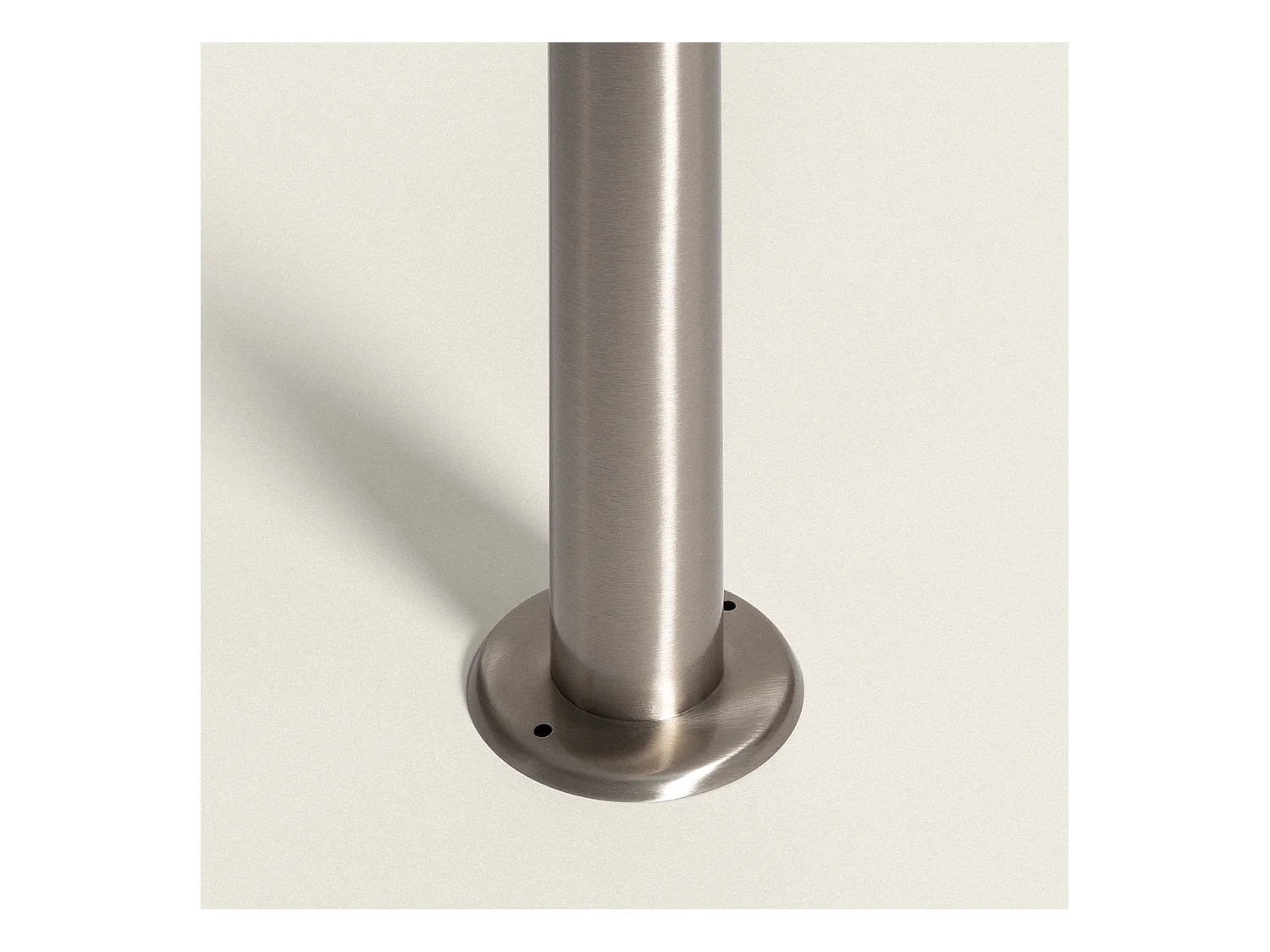 Balise Extérieure sur Pied Solaire LED 5W 50cm Aluminium avec Détecteur de Mouvement Barton Argent