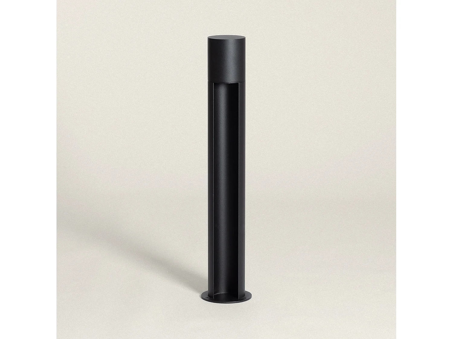 Balise sur Pied Extérieure Aluminium 60cm Nervik Noir