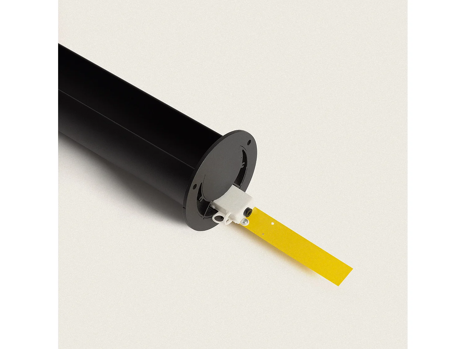 Balise sur Pied Extérieure Aluminium 60cm Nervik Noir