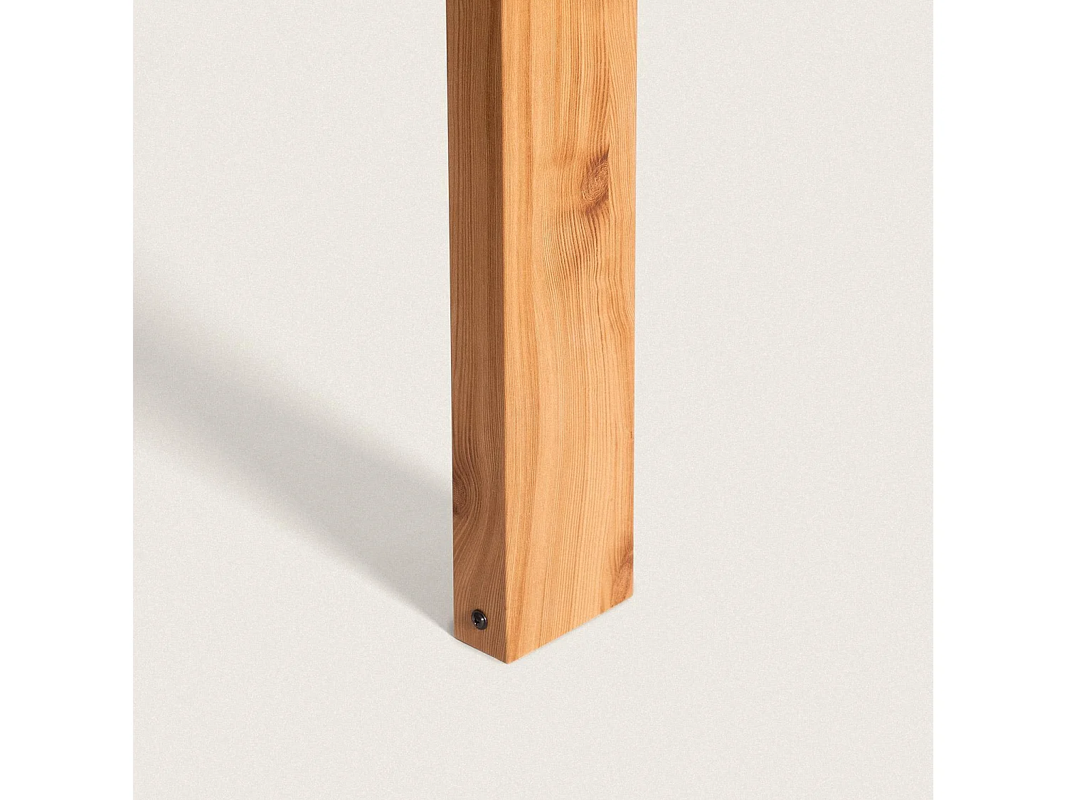 Balise Extérieur en Saillie sur Pied 50cm Acier et Verre Sentinel Noir