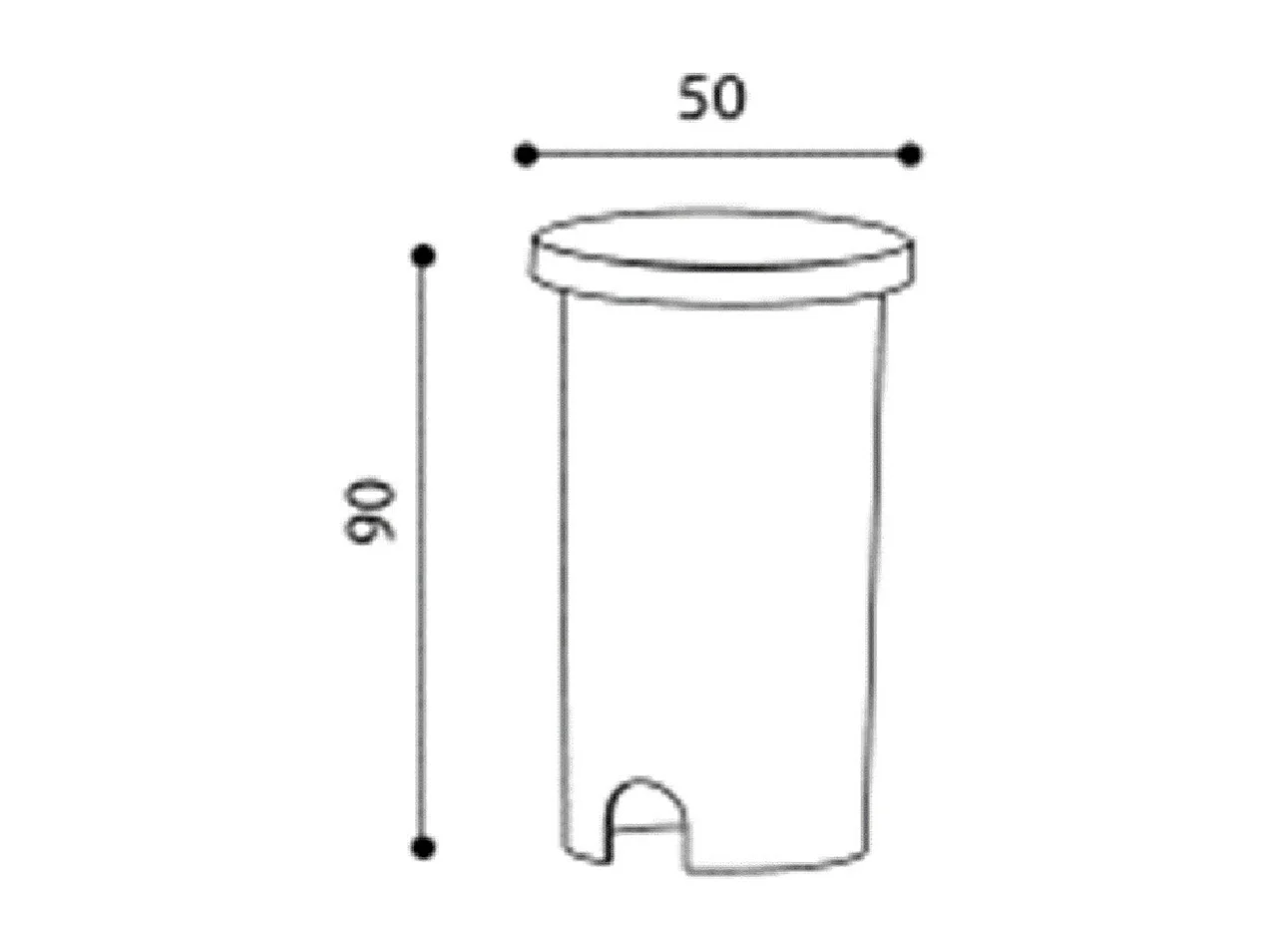 Segnapasso per Esterni LED 1,2W da Incasso a Parete Circolare Lex Nero