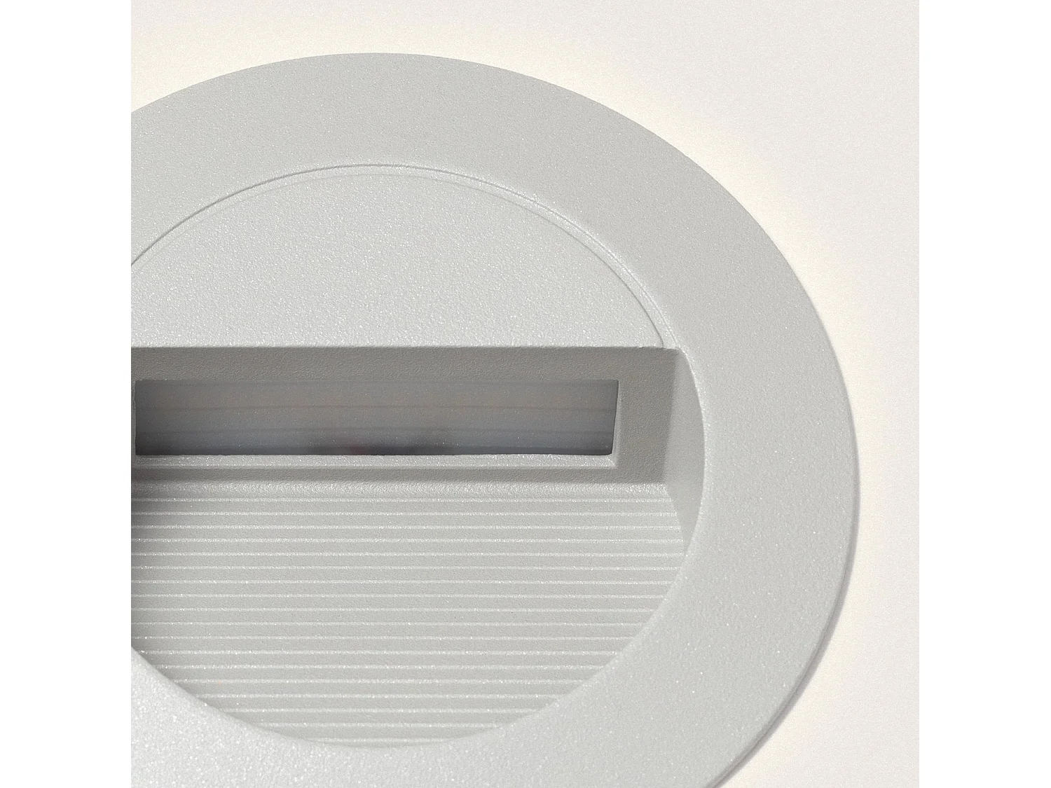 Segnapasso per Esterni 1.5W Incasso a Parete Olite IP65 Argento