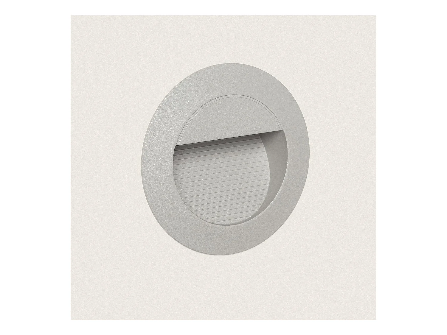 Balise Extérieure LED 1.5W Encastrable Mur Olite IP65  Argenté