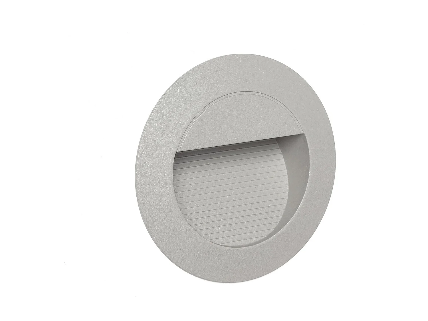 Balise Extérieure LED 1.5W en Aluminium Encastrable  Olite IP65  Argenté