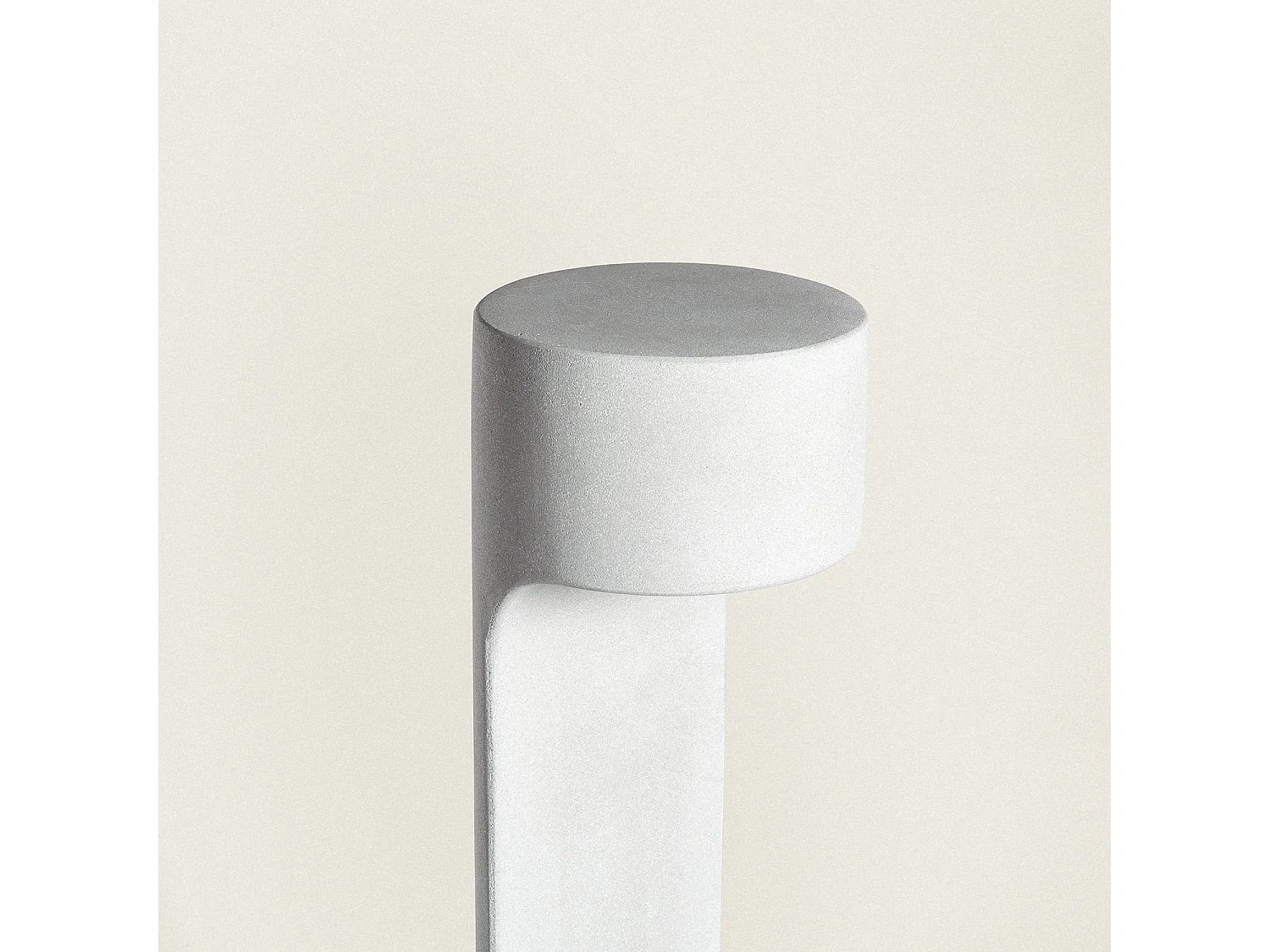 Lampioncino per Esterni LED Regolabile 6W Cemento Nexul 65 cm Grigio Pietra