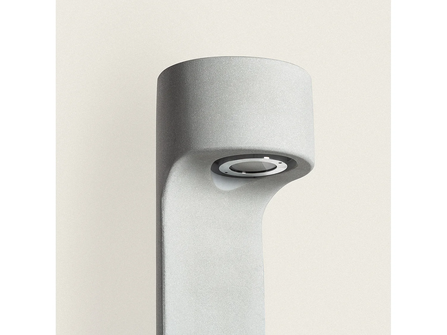 Lampioncino per Esterni LED Regolabile 6W Cemento Nexul 65 cm Grigio Pietra