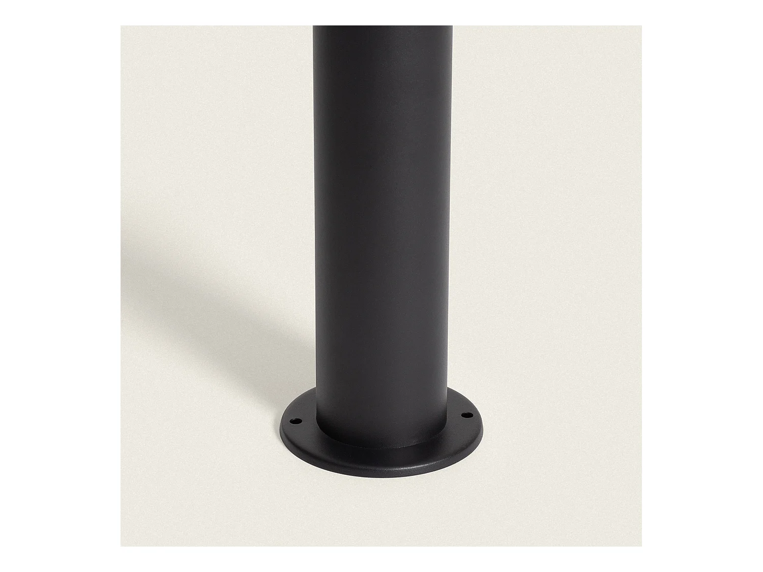 Lampioncino per Esterni da Superficie 50cm Acciaio Inossidabile Gedja Nero