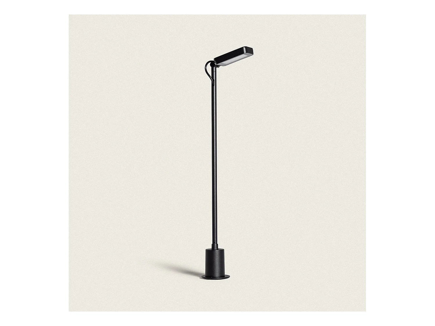 Balise Extérieure LED 6W 60cm avec Piquet Flux Noir