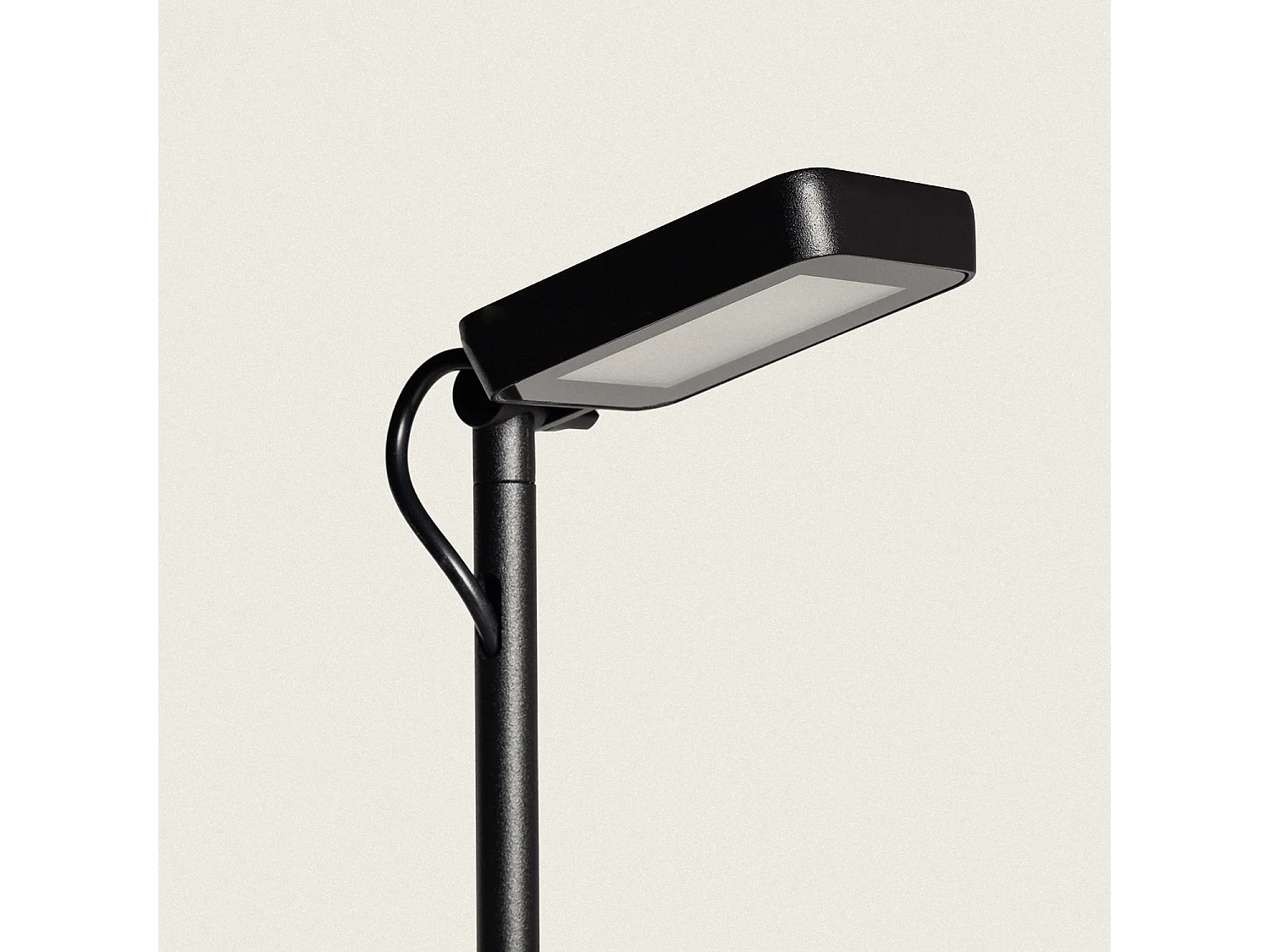 Balise Extérieure LED 6W 60cm avec Piquet Flux Noir