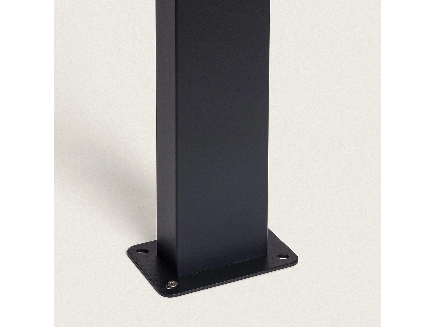 Balise sur Pied Extérieure 80cm Aluminium Benny Noir