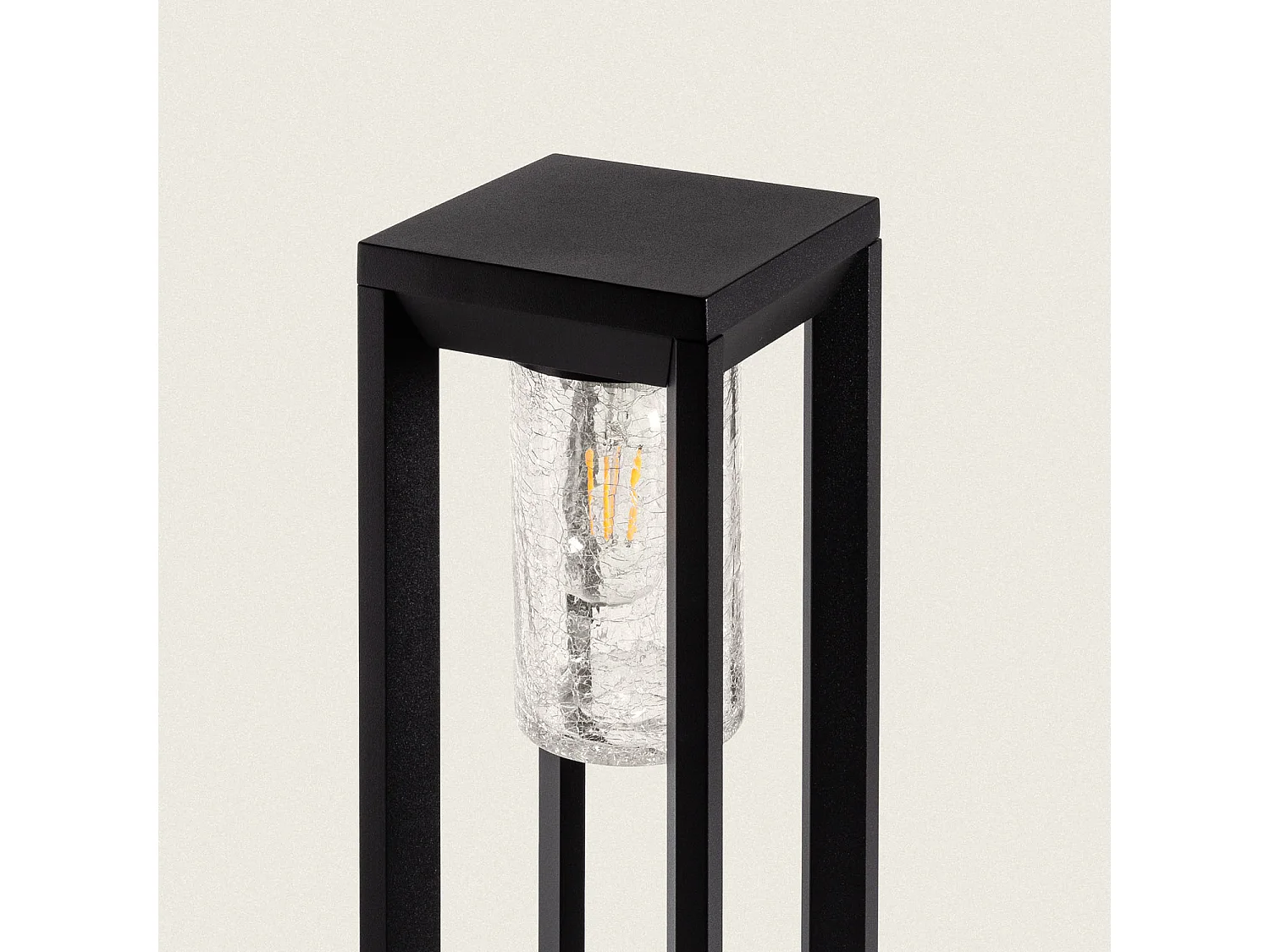 Lampioncino per Esterni 60 cm Alluminio Trenol Nero