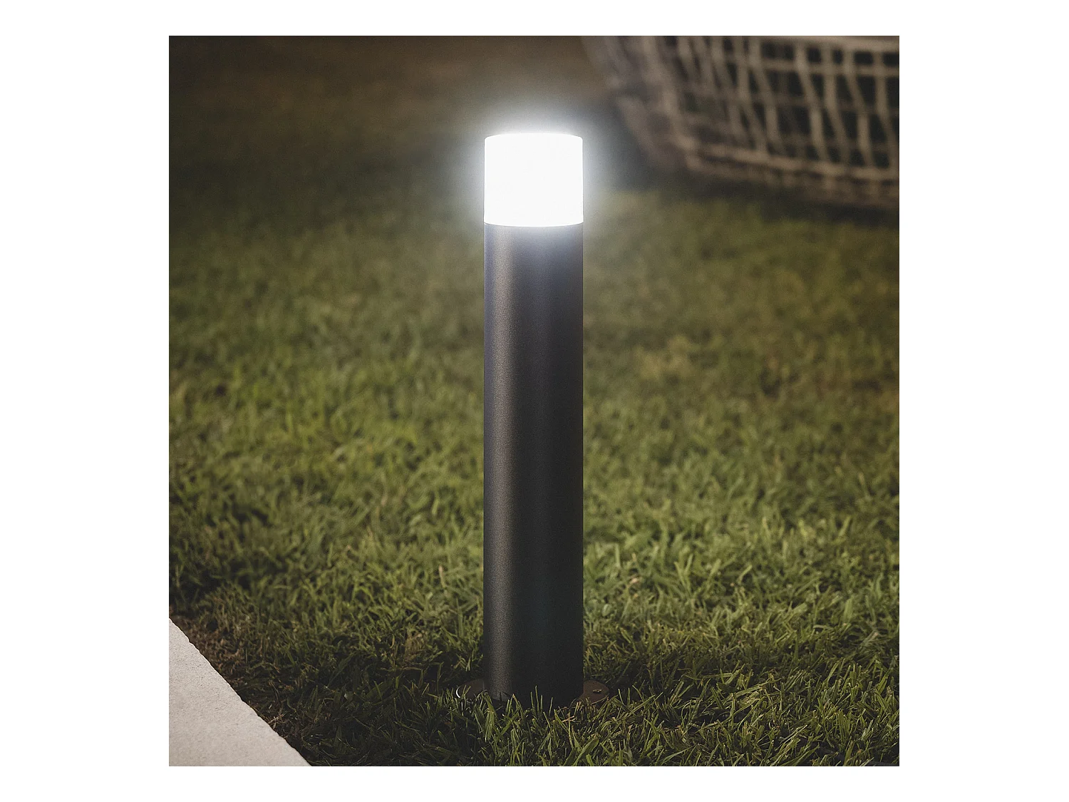 Lampioncino per Esterni 50cm Alluminio Docker Nero