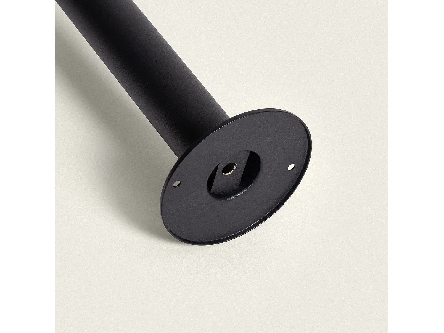 Balise sur Pied Extérieure Solaire LED 1,5W 50cm Aluminium Biel Noir