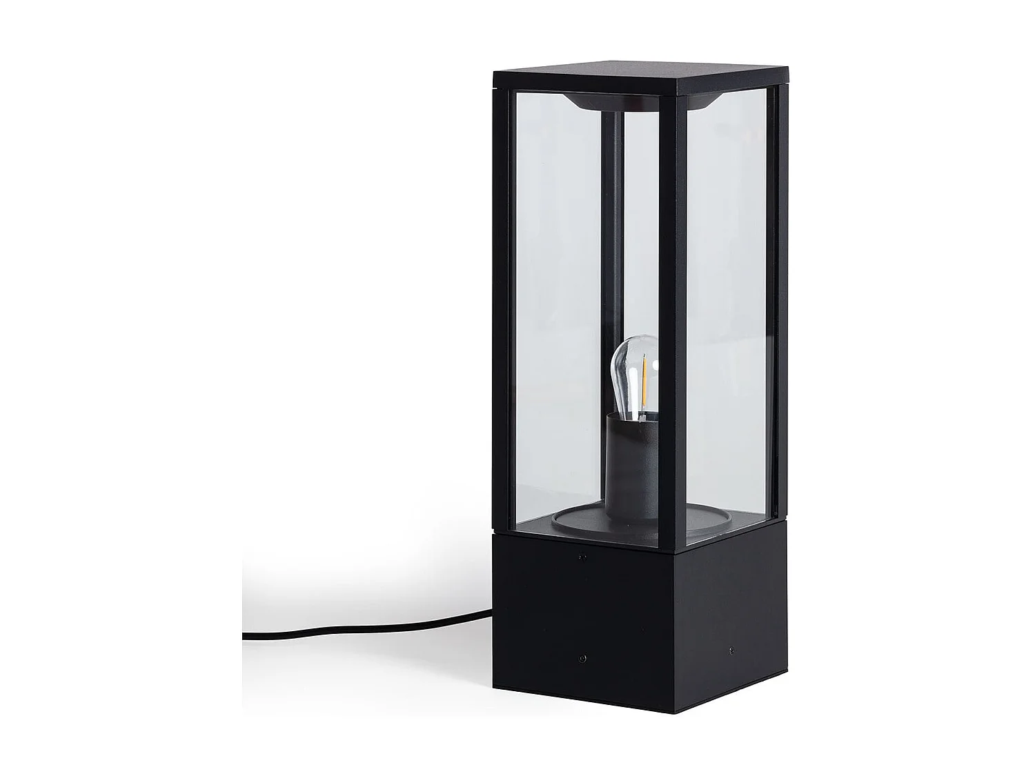 Balise Extérieure en Saillie sur Pied Bayal EasyFit 12V Noir