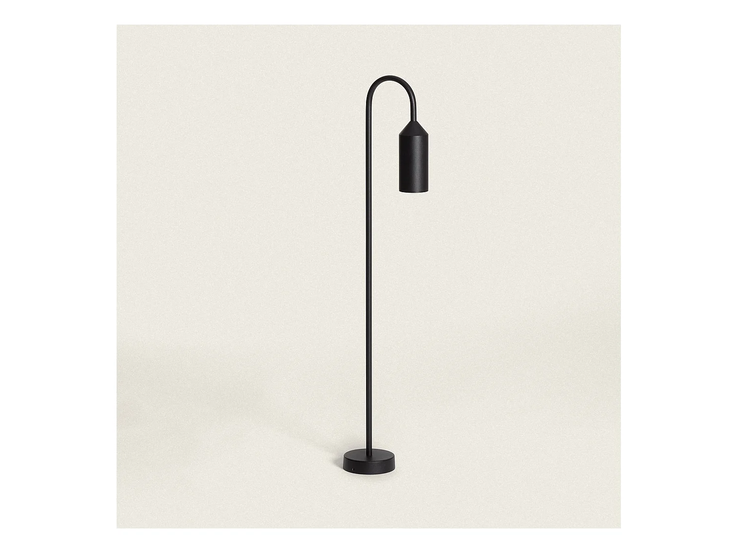 Lampioncino per Esterni Alluminio 80cm Boukali Nero