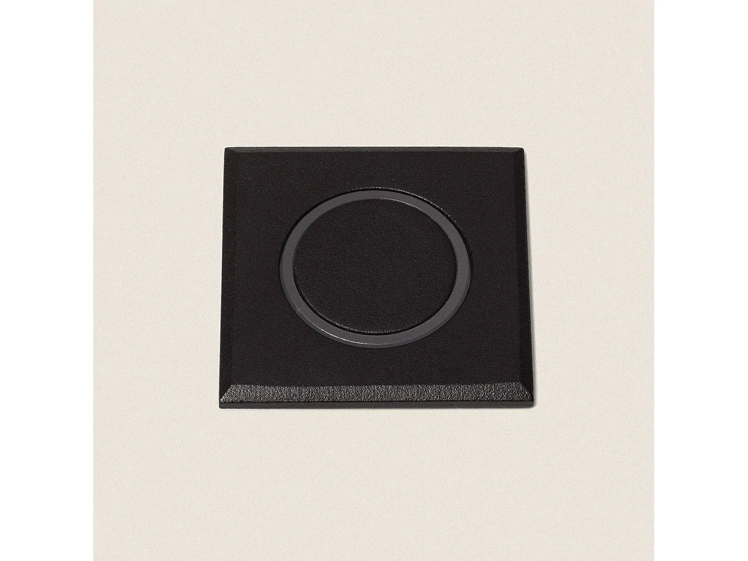 Baliza Exterior LED 2W Empotrable Cuadrada Resbel Negro