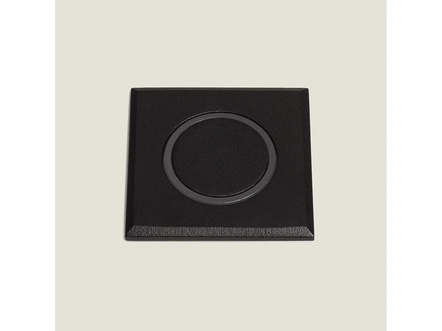 Balise Extérieure LED 2W Carrée Encastrable Mur Resbel Noir