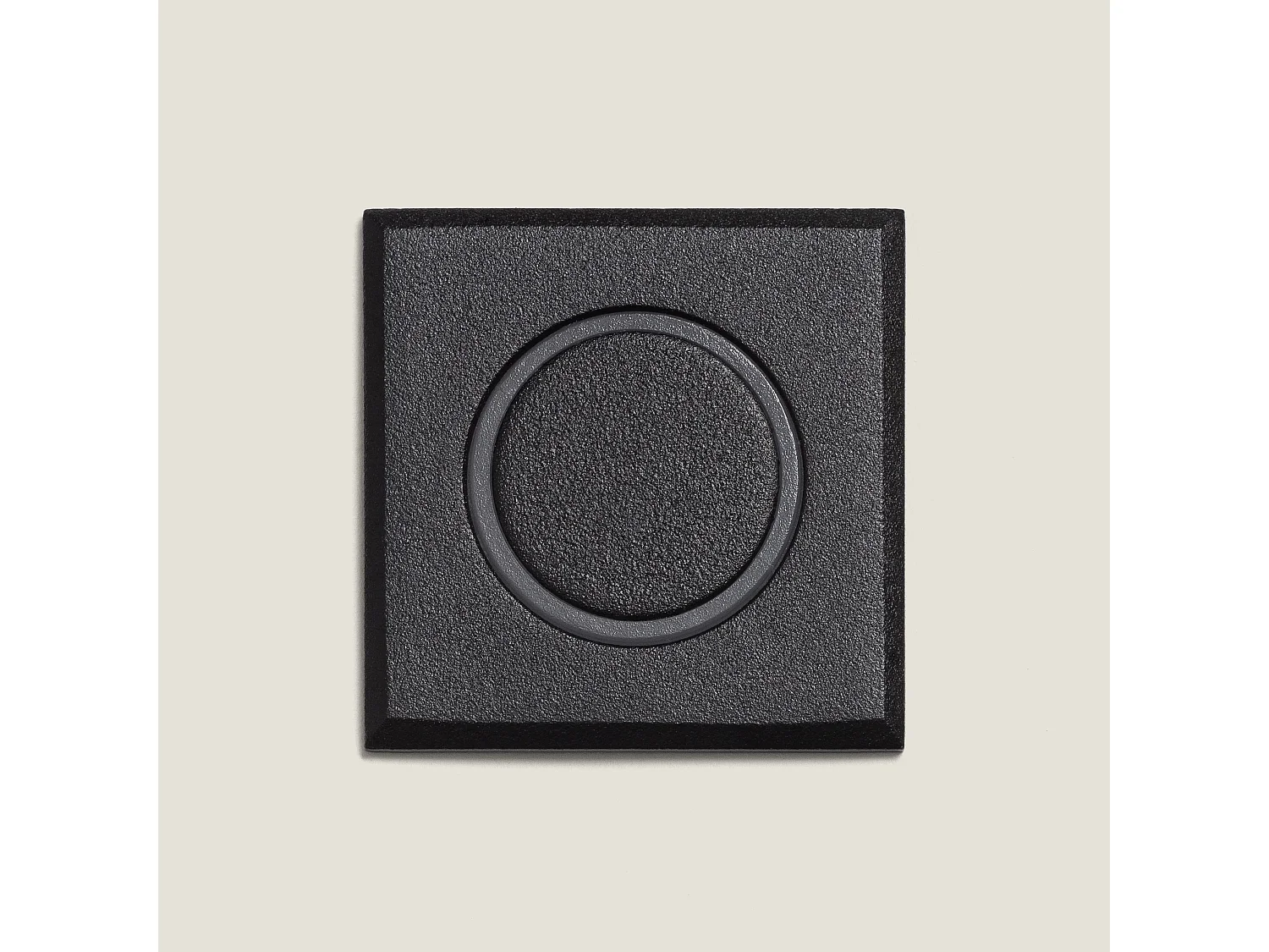 Balise Extérieure LED 2W Carrée Encastrable Mur Resbel Noir