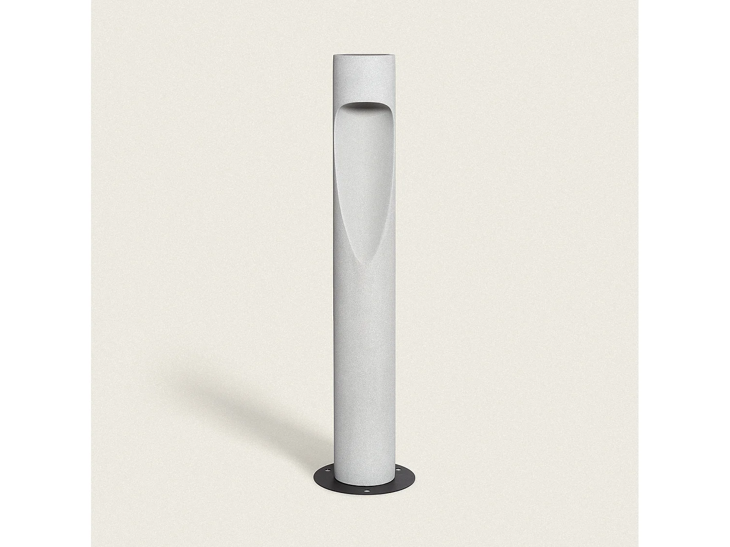 Lampioncino per Esterni LED Regolabile 4,5W Cemento Tervin 75 cm Grigio Pietra