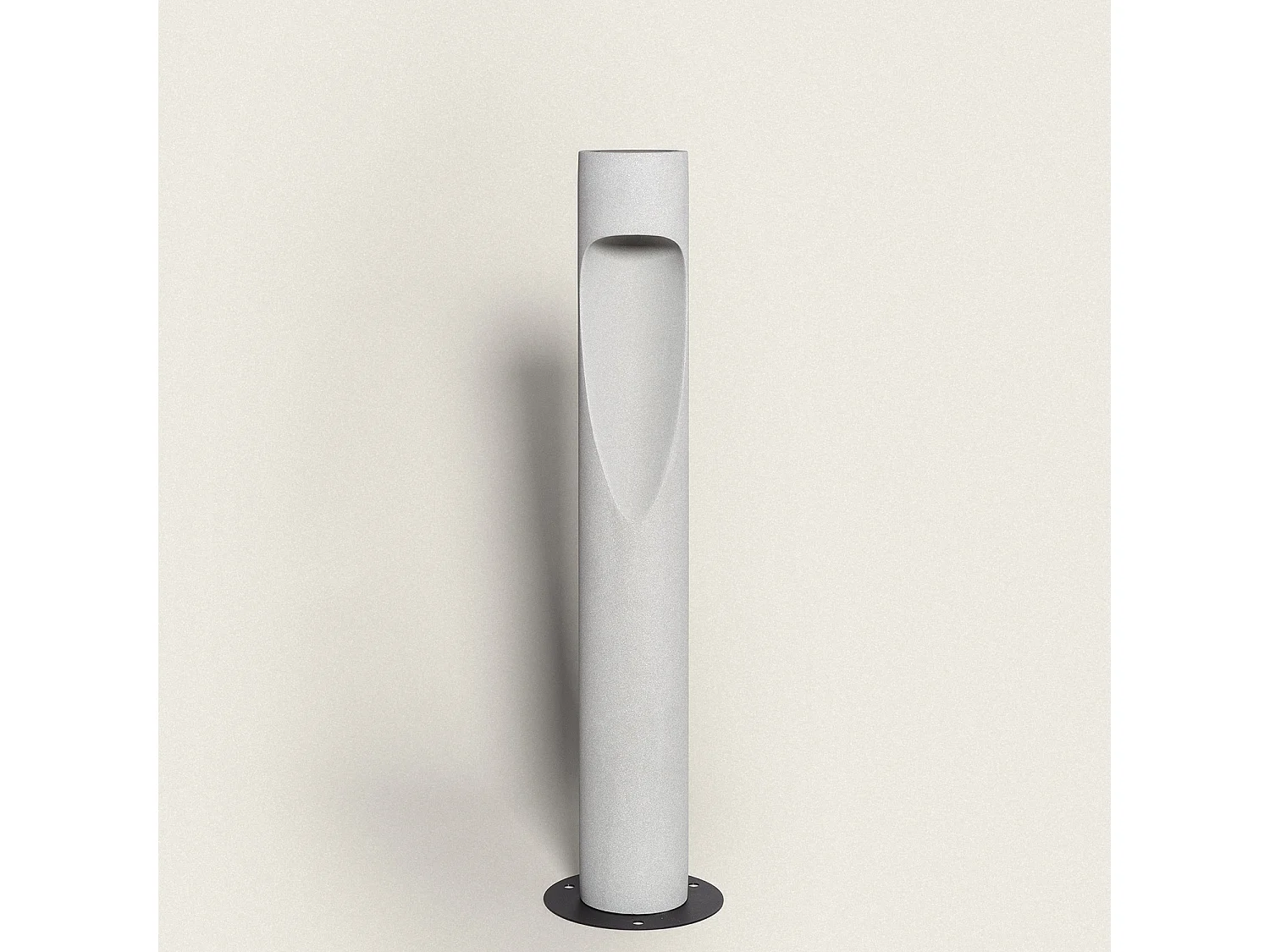 Lampioncino per Esterni LED Regolabile 4,5W Cemento Tervin 75 cm Grigio Pietra