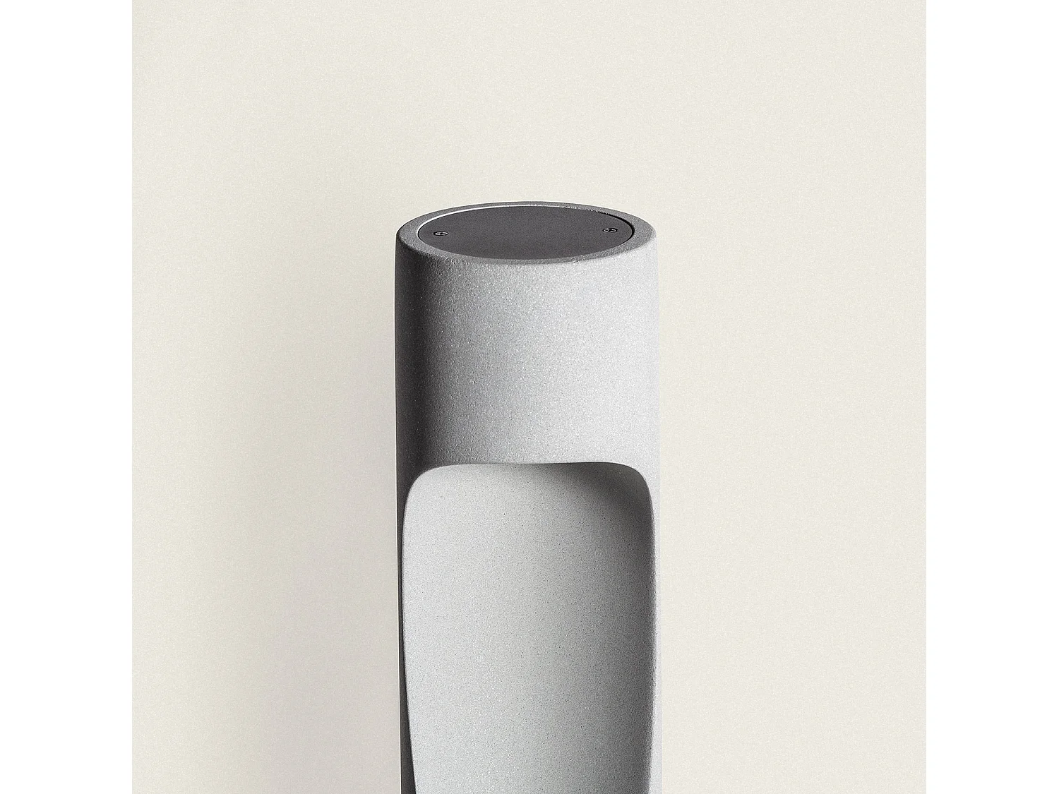 Lampioncino per Esterni LED Regolabile 4,5W Cemento Tervin 75 cm Grigio Pietra