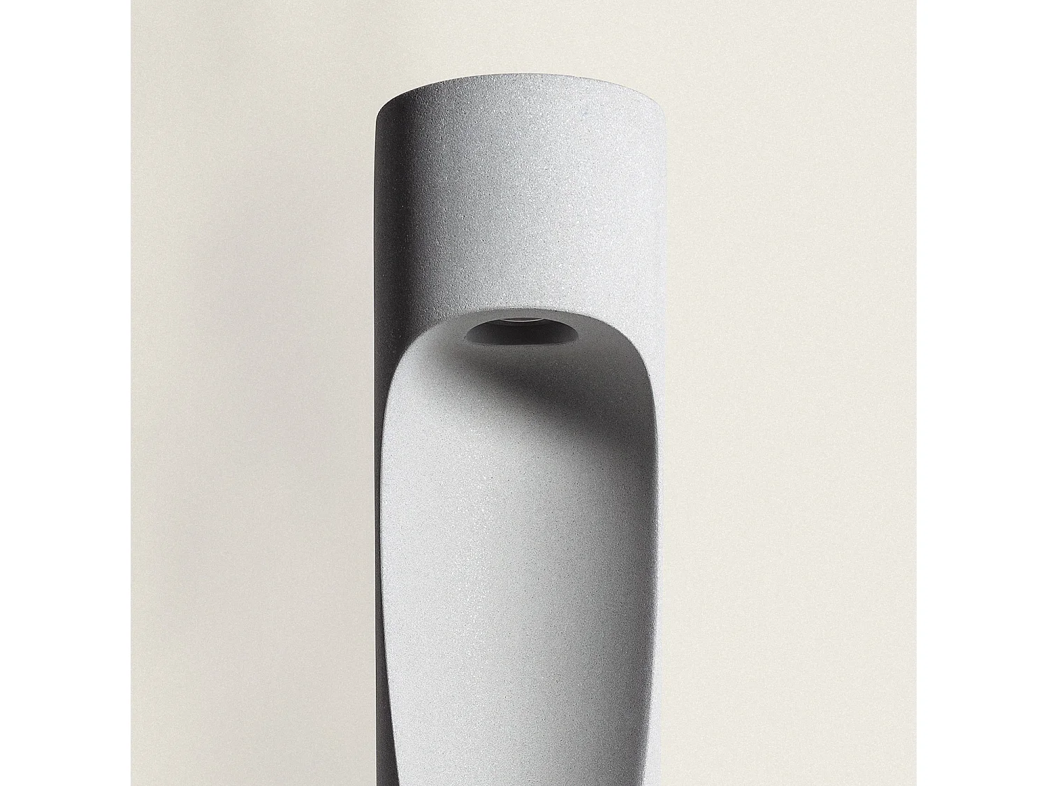 Lampioncino per Esterni LED Regolabile 4,5W Cemento Tervin 75 cm Grigio Pietra