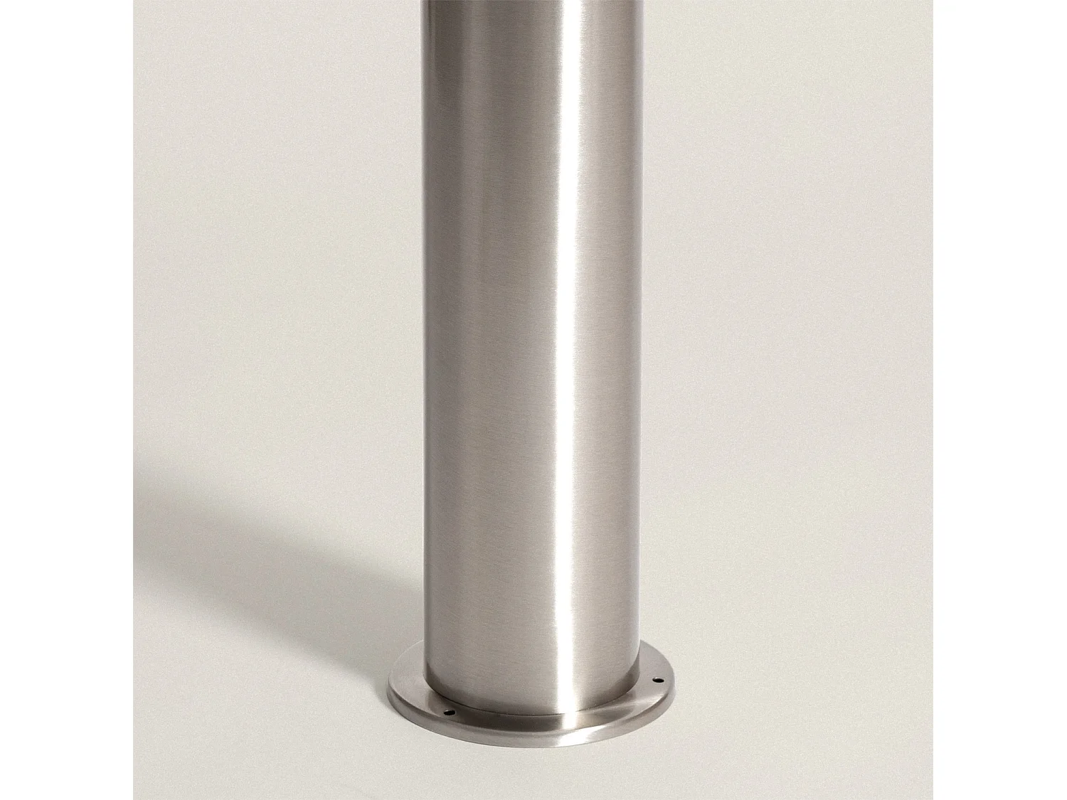 Balise Extérieure en Saillie sur Pies 50cm Acier Inoxydable Cloony Gris