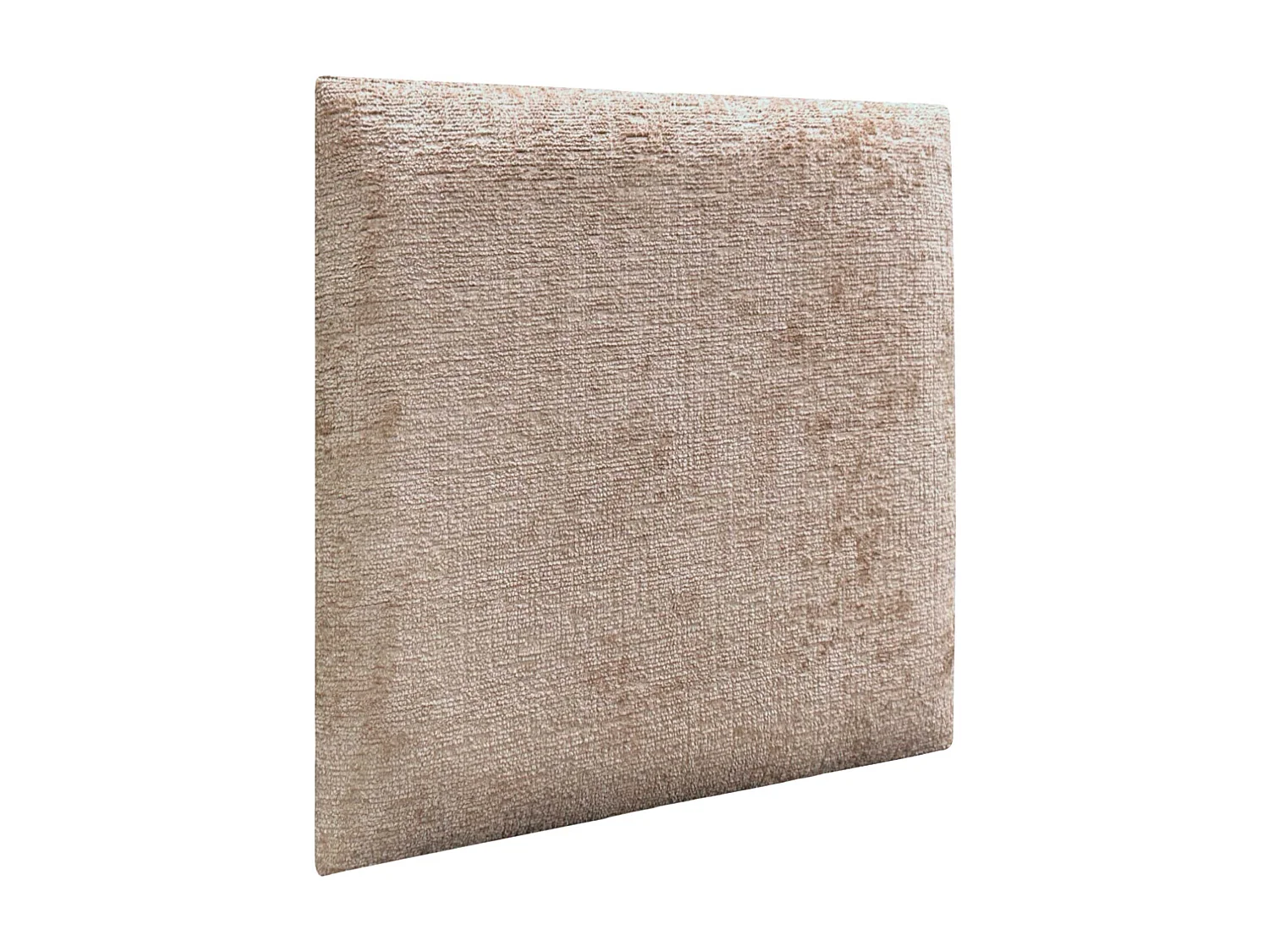 DHOME Lot de 8 panneaux muraux acoustiques auto-adhésifs en laine écologique protection absorbante contre les chocs (Marron clair, 50 x 50 cm, x8)