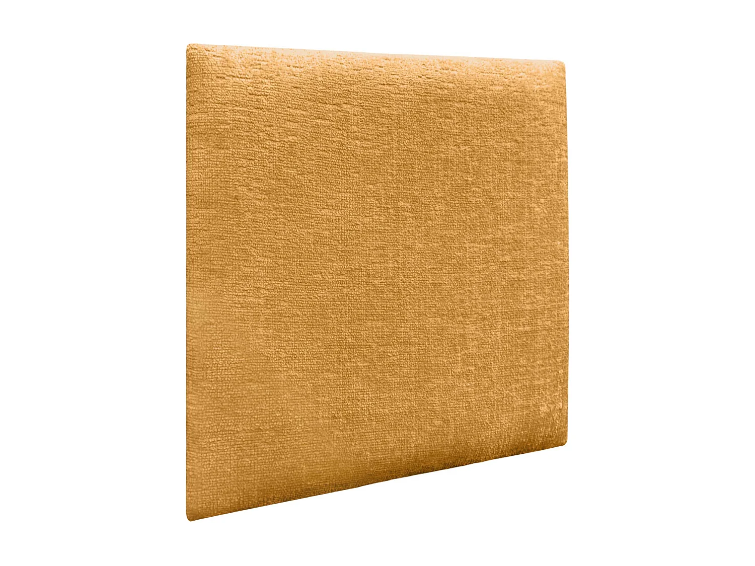 DHOME Lot de 4 panneaux muraux acoustiques auto-adhésifs en laine écologique protection absorbante contre les chocs (Moutarde, 60x60cm, x6)