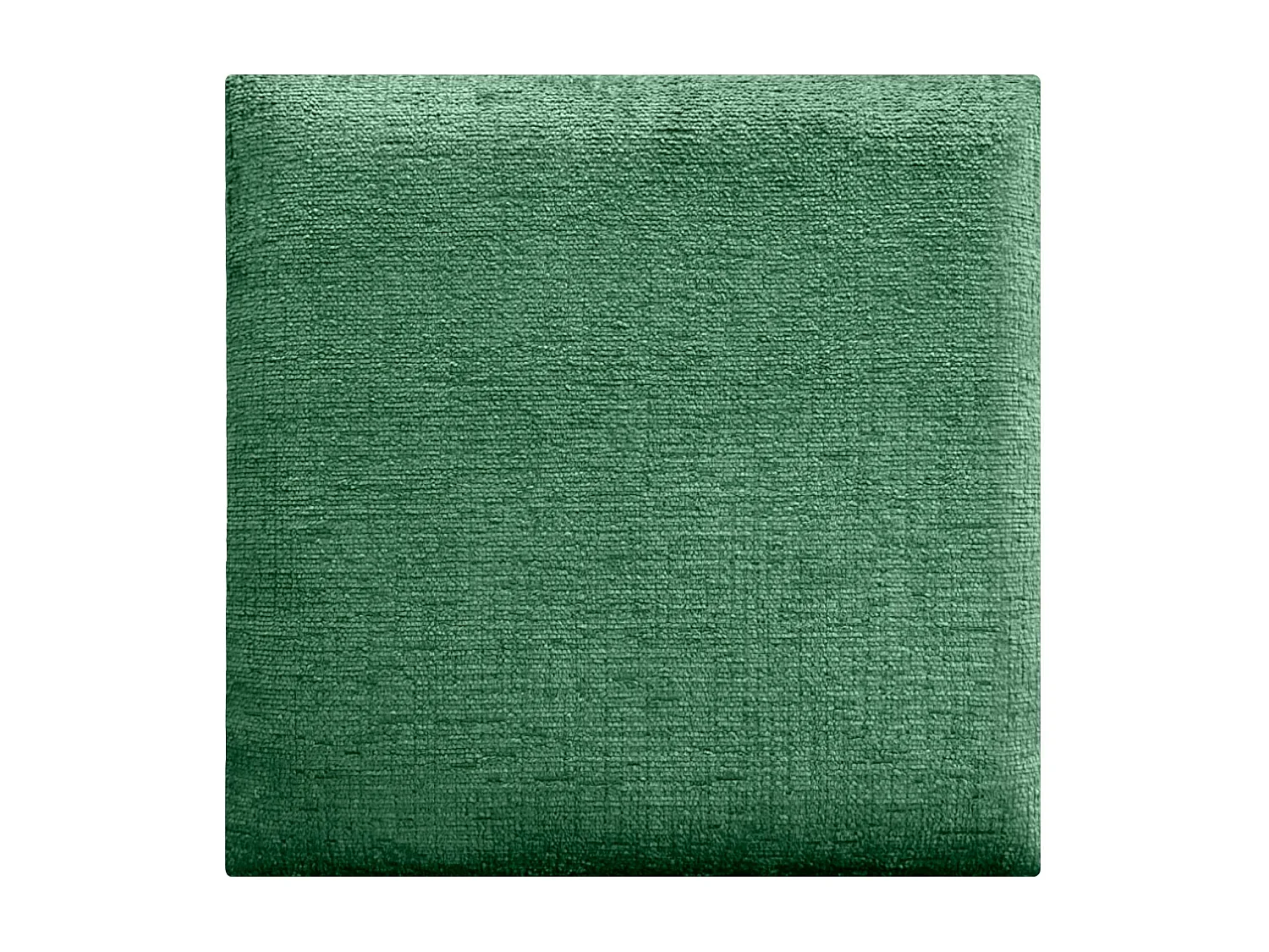 DHOME Set van 6 milieuvriendelijke wollen gestoffeerde panelen Zelfklevende akoestische wandpanelen Absorberende bescherming (groen, 50x50cm, x6)