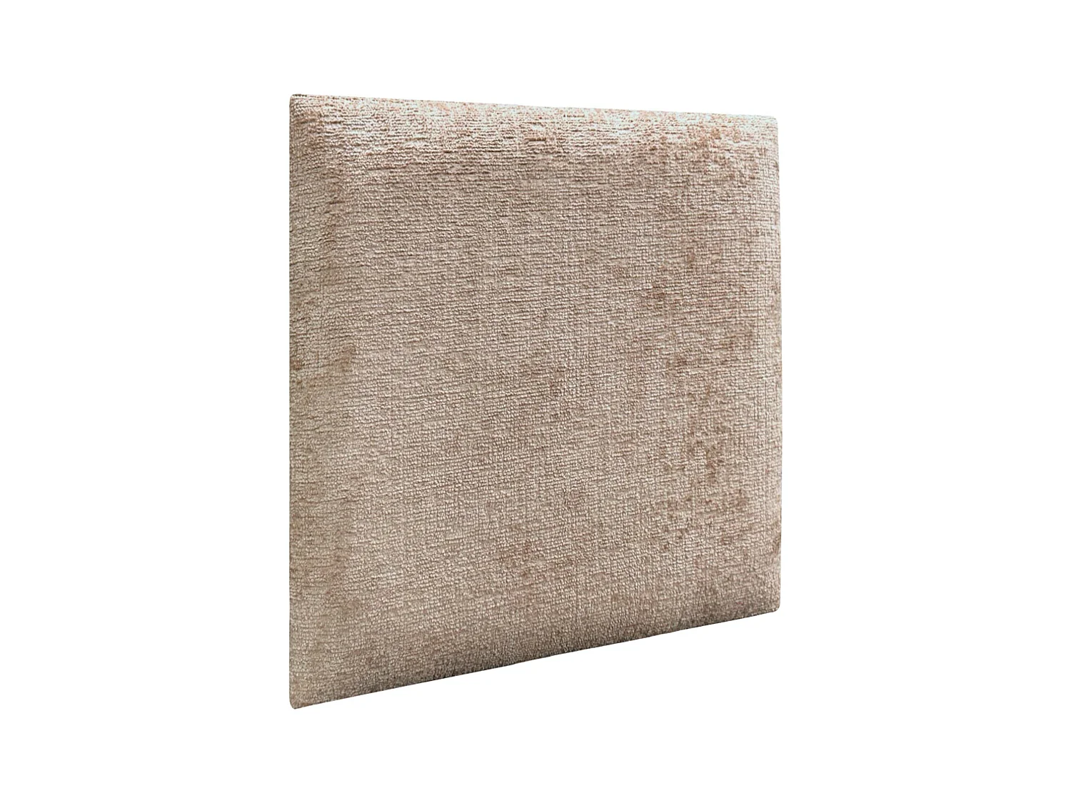 DHOME Lot de 8 panneaux muraux acoustiques auto-adhésifs en laine écologique protection absorbante contre les chocs (Marron clair, 60 x 60 cm, x8)