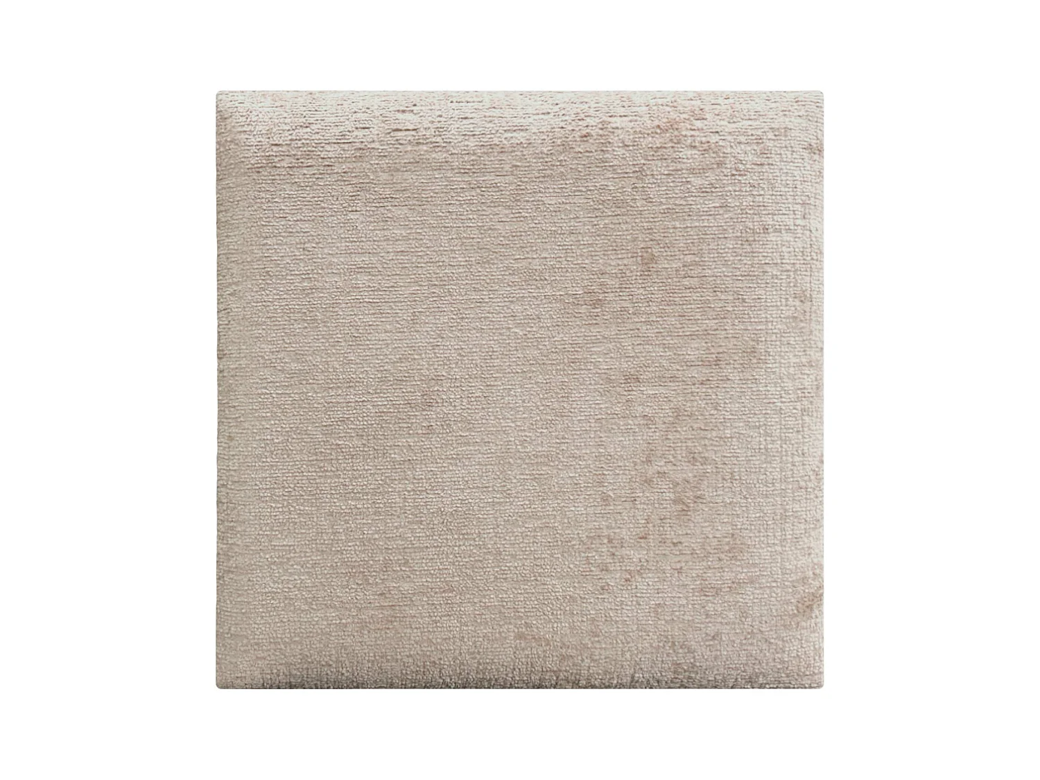 DHOME Lot de 6 panneaux muraux acoustiques auto-adhésifs en laine écologique protection absorbante contre les chocs (Beige, 60 x 60 cm, x6)