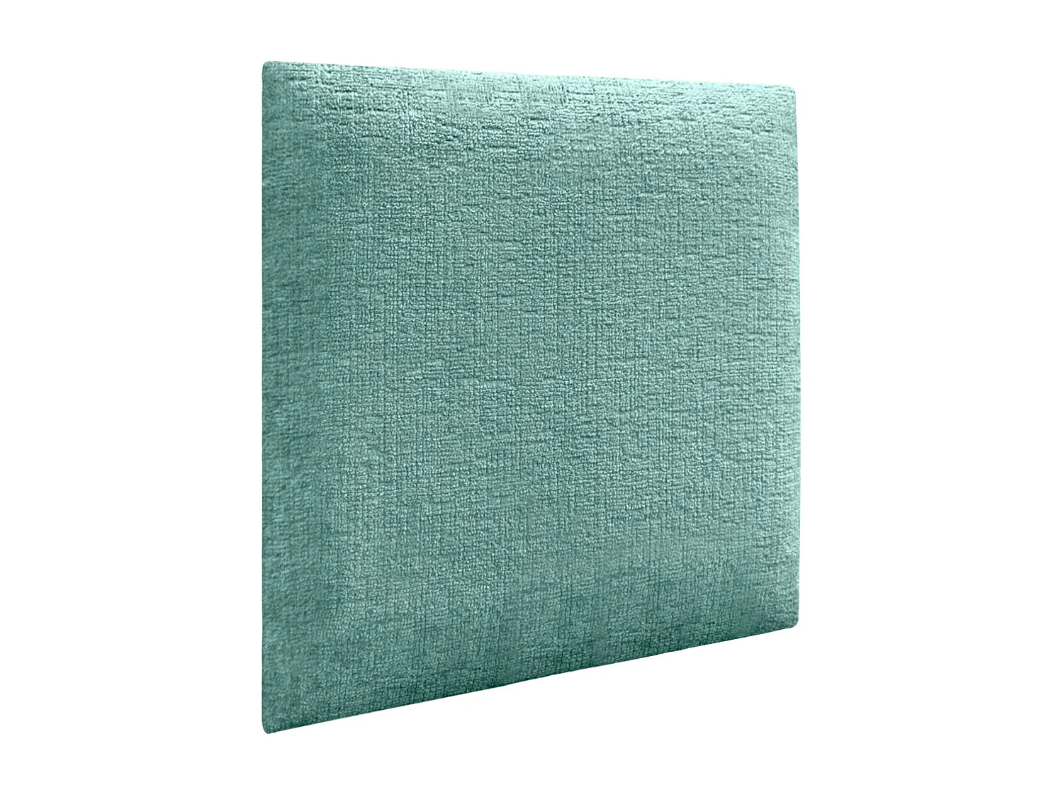 DHOME Lot de 8 panneaux muraux acoustiques auto-adhésifs en laine écologique protection absorbante contre les chocs (Vert d'eau, 60 x 60 cm, x8)